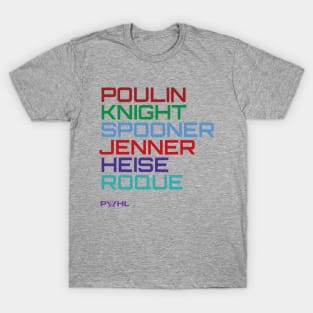 PWHL Player Names T-Shirt